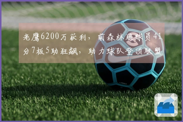 老鹰6200万获利，前森林狼球员41分7板5助狂飙，助力球队登顶联盟