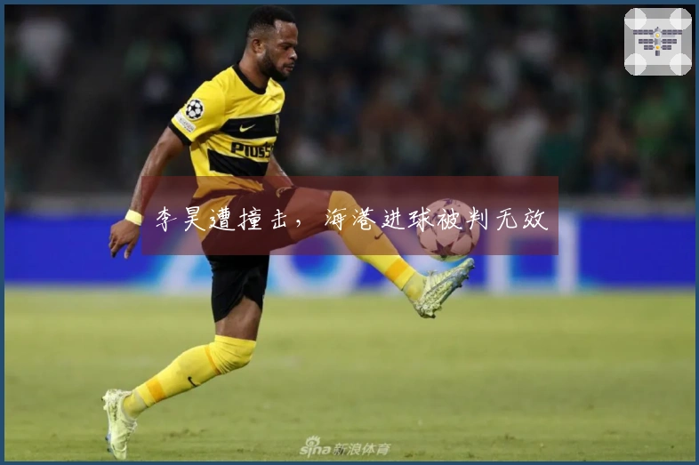 李昊遭撞击，海港进球被判无效